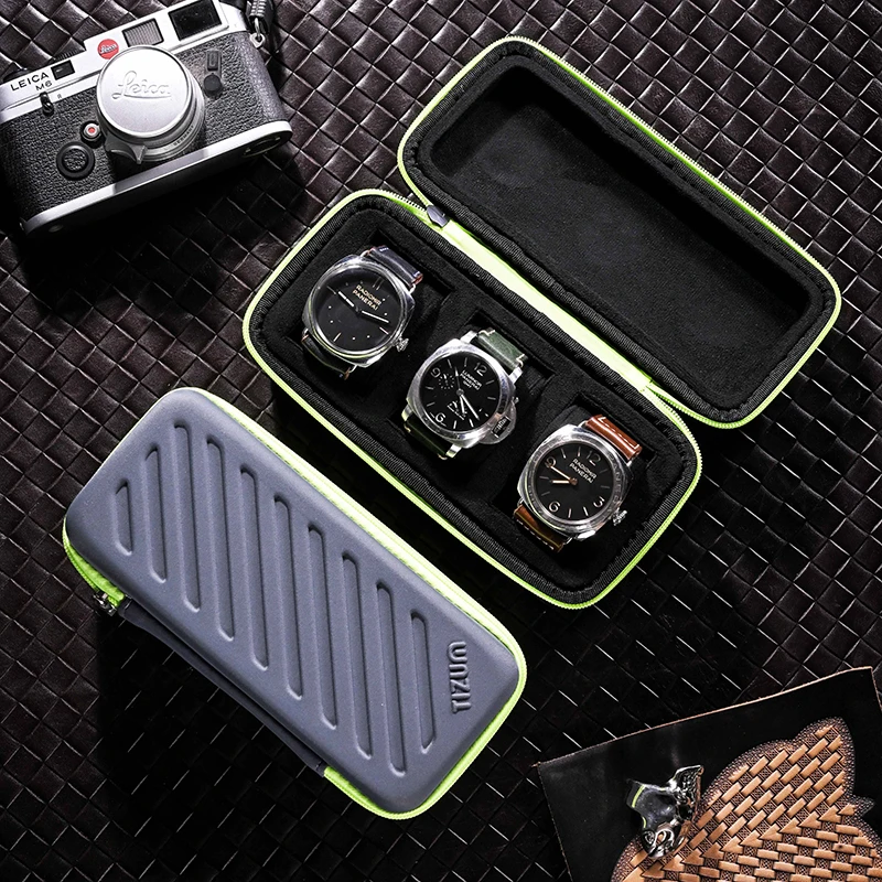 Luxury Watch Case Travel - Luxus Tourist Uhren 3 Slots Uhr