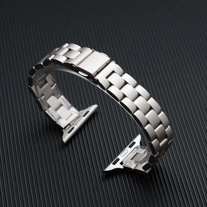 Luxury Watch Ap - Schlankes Metallarmband aus Edelstahl für IWatch