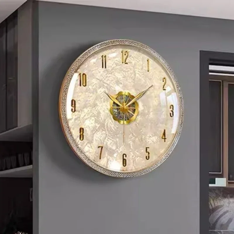 Luxury Watch Wall Clock - Moderne Licht Luxus Wohnzimmer Wanduhr Raum