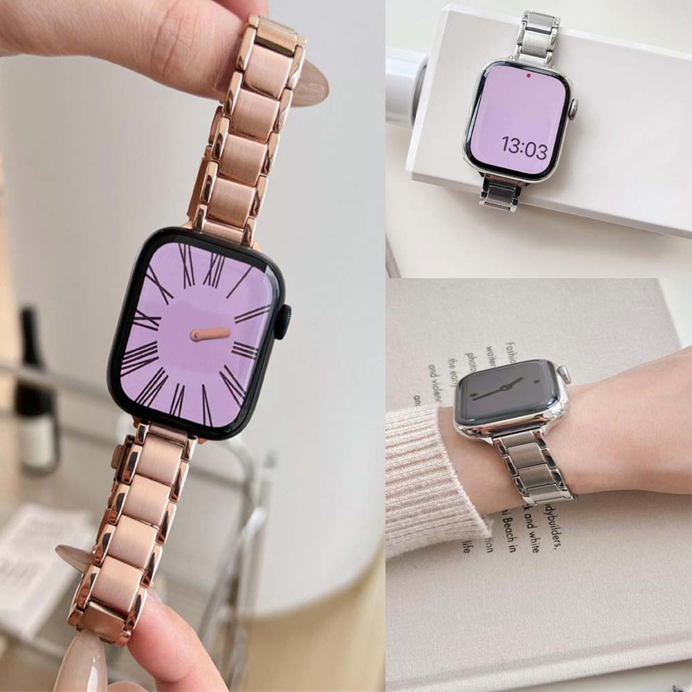 Luxury Watch Ap - Schlankes Metallarmband für Apple Watch Ultra