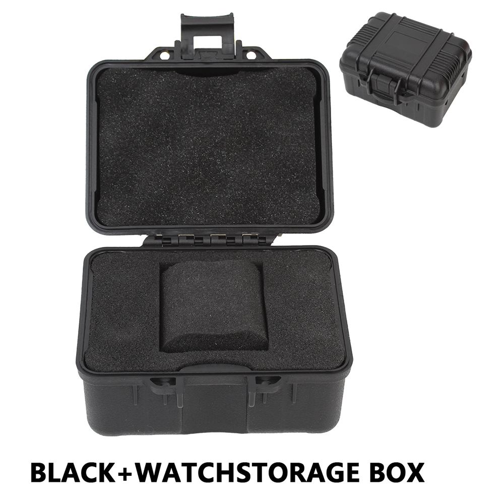 Luxury Watch Packaging Box - Tragbare 1-Slot-Uhren-Aufbewahrungsbox aus ABS-Kunststoff, wasserdichter Uhren-Organizer,