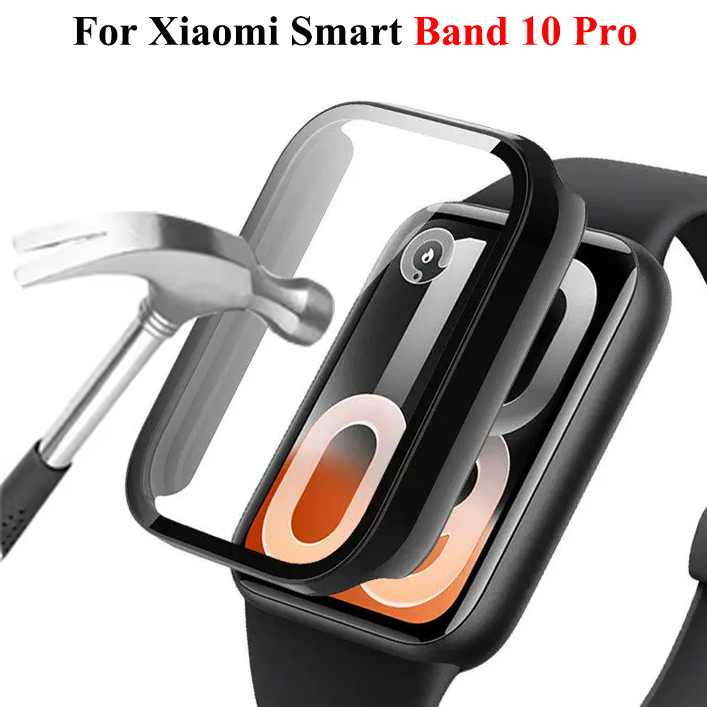 Xiaomi Luxury Watch - Glas+Hülle für Xiaomi Mi Band 10Pro