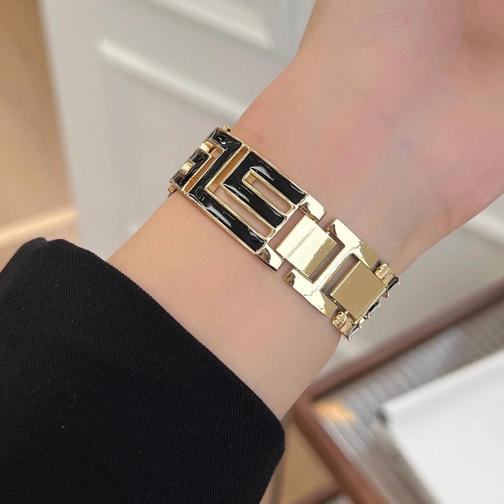 Luxury Watch Ap - Luxuriöses Metallarmband für Apple Watch 10