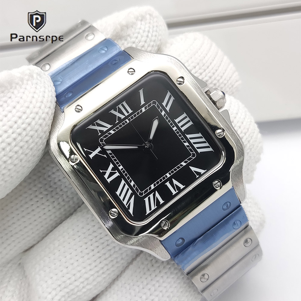 Patek Philippe Watch Nautilus - Herrenuhren mit quadratischem Gehäuse, neue NH35-Uhr,