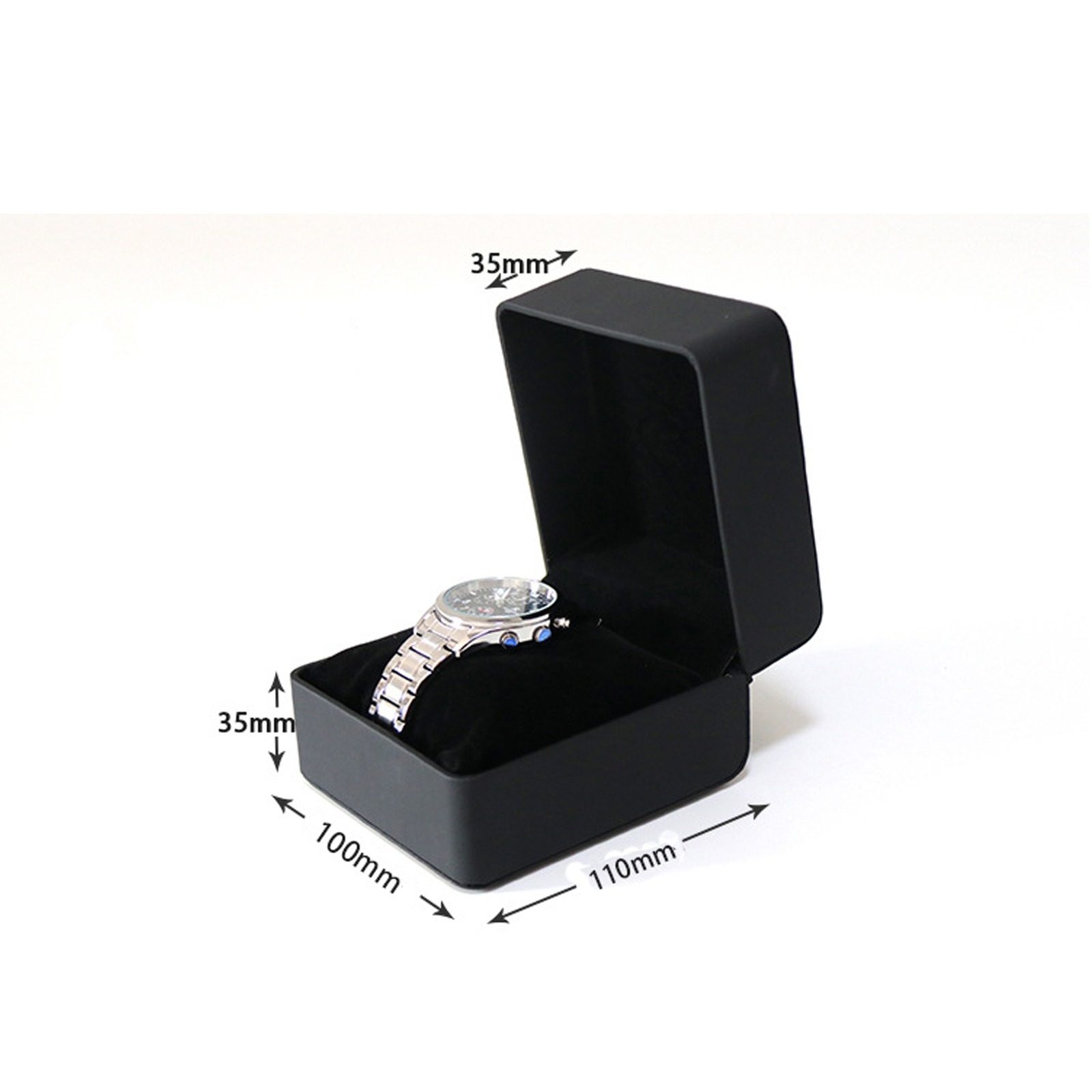 Lnofxas Schwarze Einzeluhr-Ges – Luxury Watch Packaging Box Bewertung und Preis
