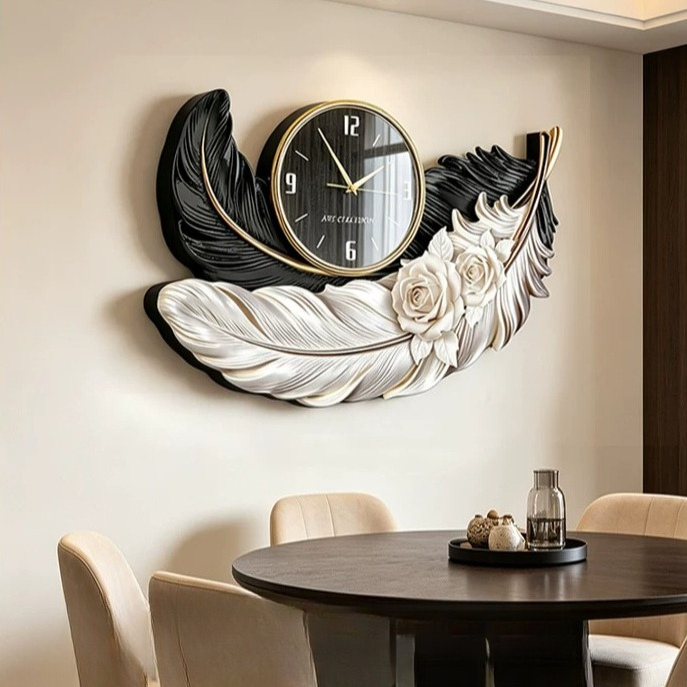 Hochwertige Wanduhr mit Federd – Luxury Watch Wall Clock Bewertung und Preis