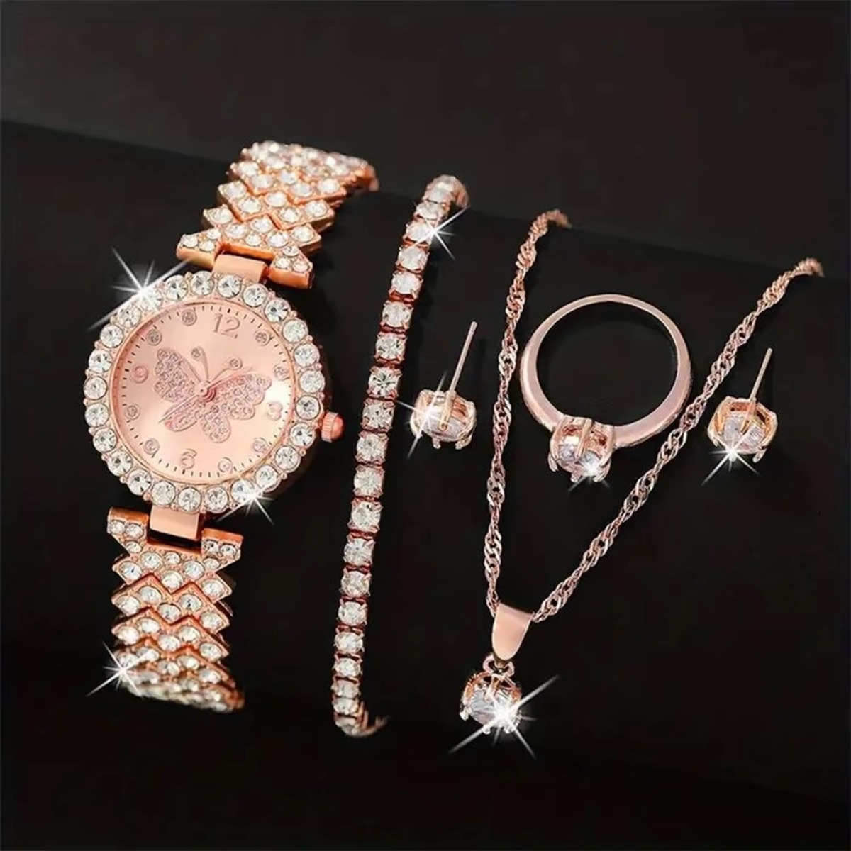 6-teiliges Set Luxus-Strass-Sc – Luxury Watch Packaging Box Bewertung und Preis