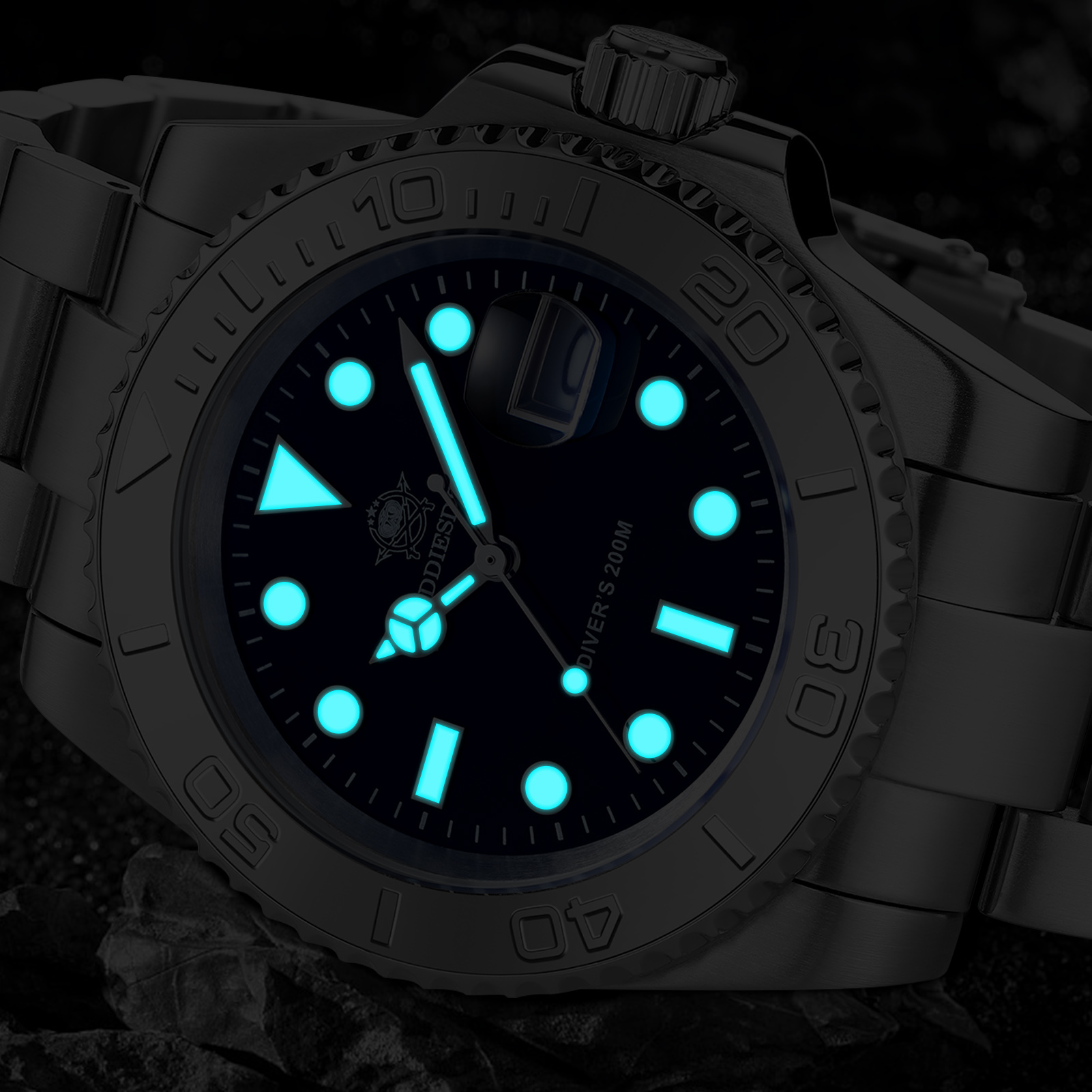 Addiesidve Herren Edelstahl uh – Diver Watch 300M Bewertung und Preis