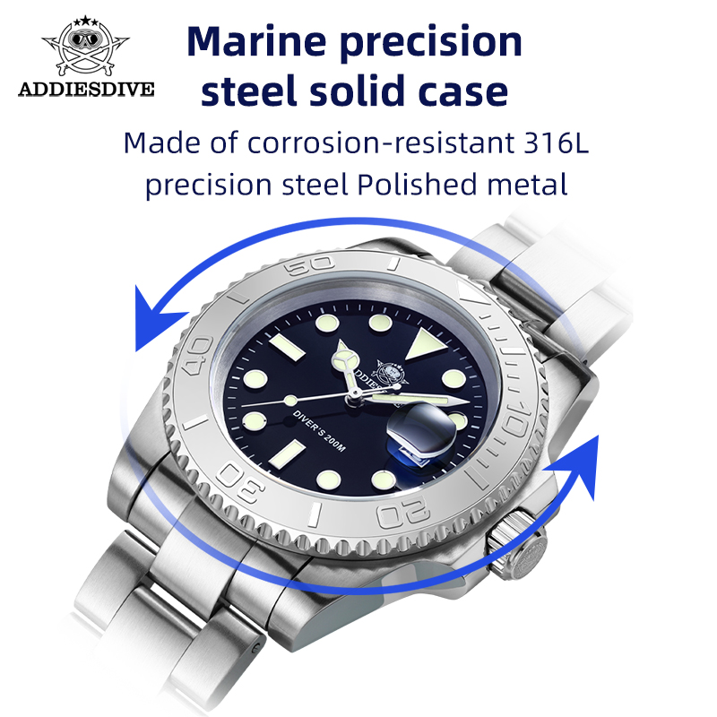 Addiesidve Herren Edelstahl uh – Diver Watch 300M Bewertung und Preis