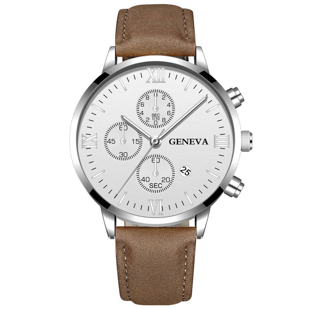 Genf Mode Männer Datum Legieru – Luxury Watch Packaging Box Bewertung und Preis