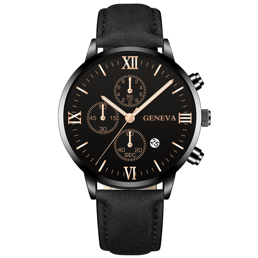 Genf Mode Männer Datum Legieru – Luxury Watch Packaging Box Bewertung und Preis