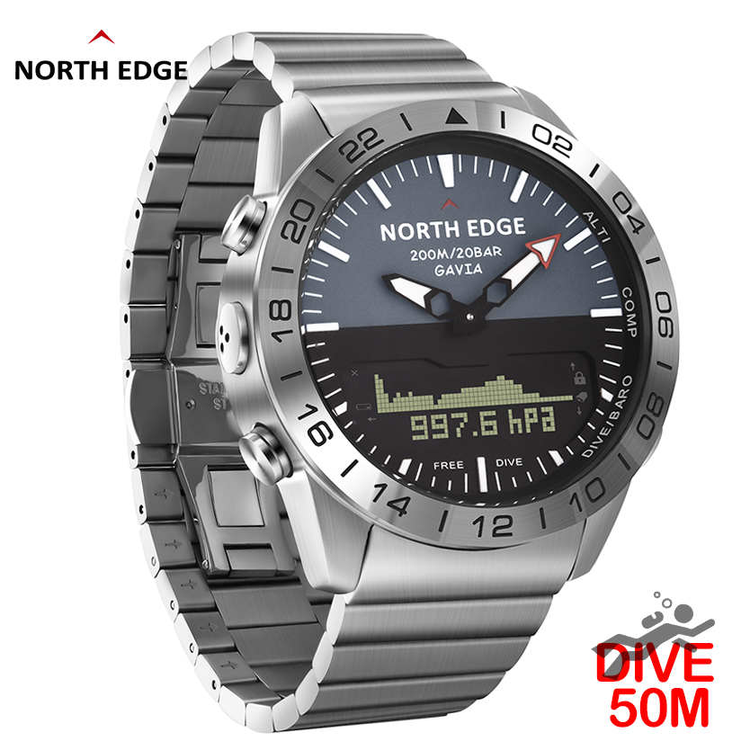 NORTH EDGE Herren-Taucheruhr,  – Diver Watch 300M Bewertung und Preis