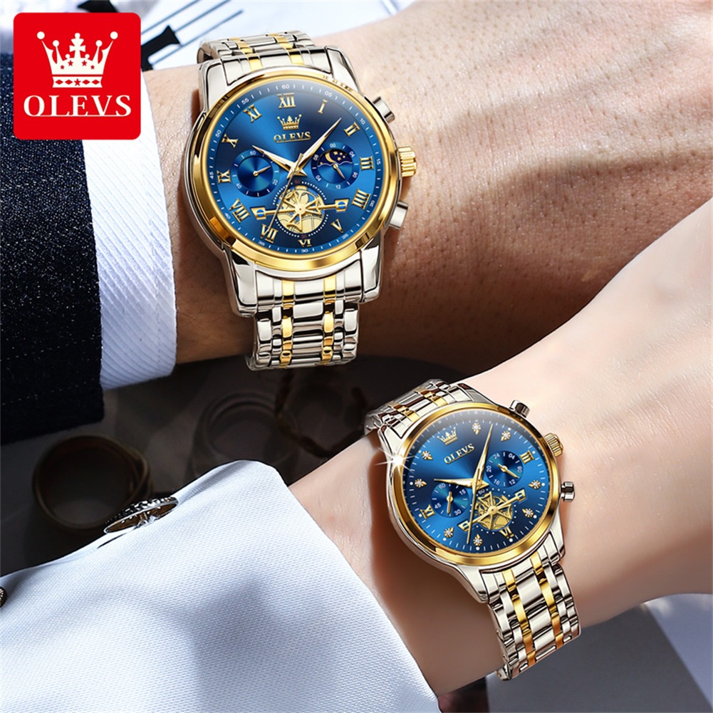 OLEVS Quarz-Paaruhr, Luxusmark – Luxury Watch Time Bewertung und Preis