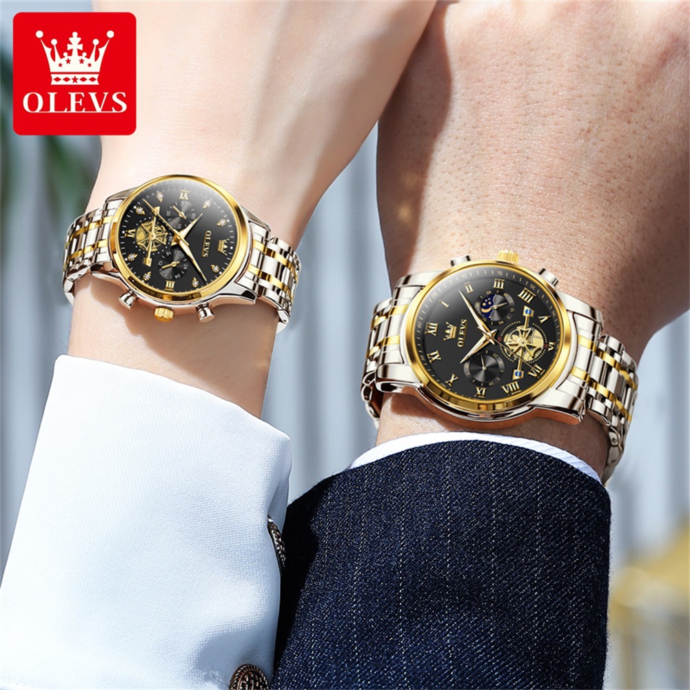 OLEVS Quarz-Paaruhr, Luxusmark – Luxury Watch Time Bewertung und Preis