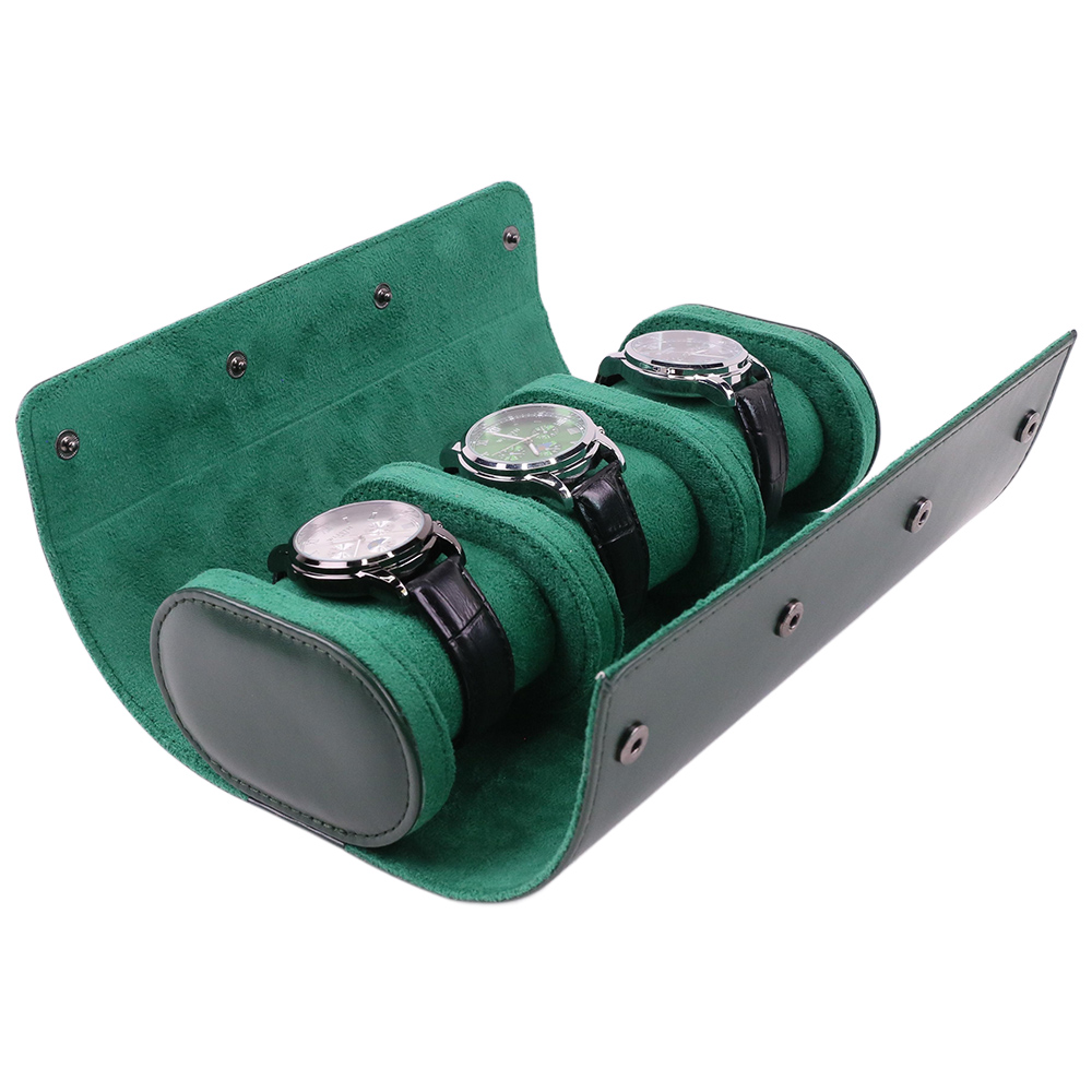 Luxuriöse tragbare 3 Slots PU- – Luxury Watch Case Travel Bewertung und Preis