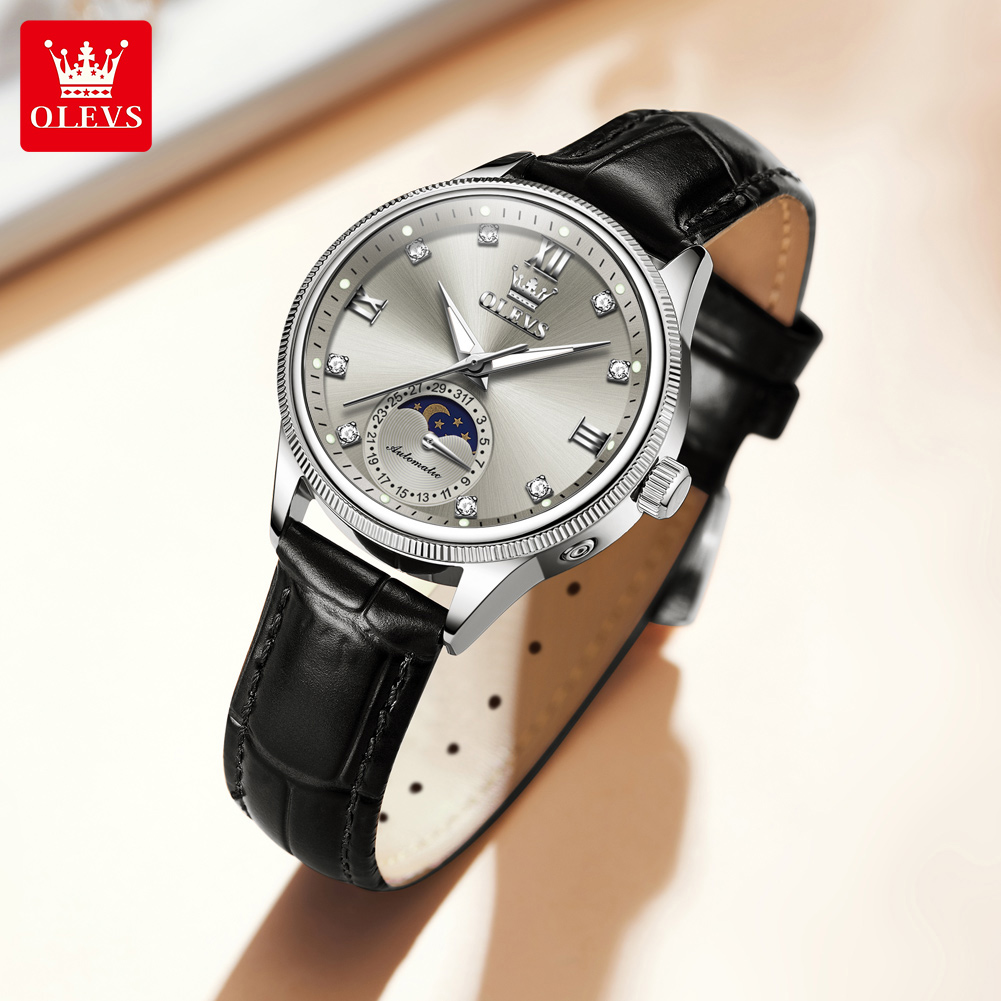 OLEVS Mondphase Mode Frauen Uh – Luxury Watch Time Bewertung und Preis