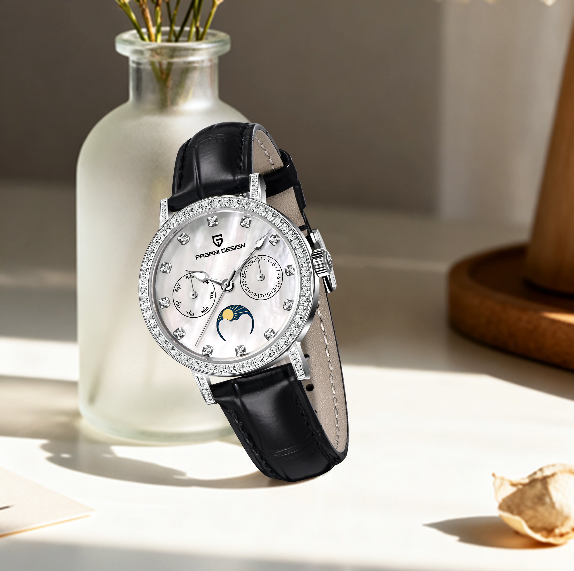 PAGANI DESIGN Elite Luxus Dame – Luxury Watch Moon Phase Bewertung und Preis