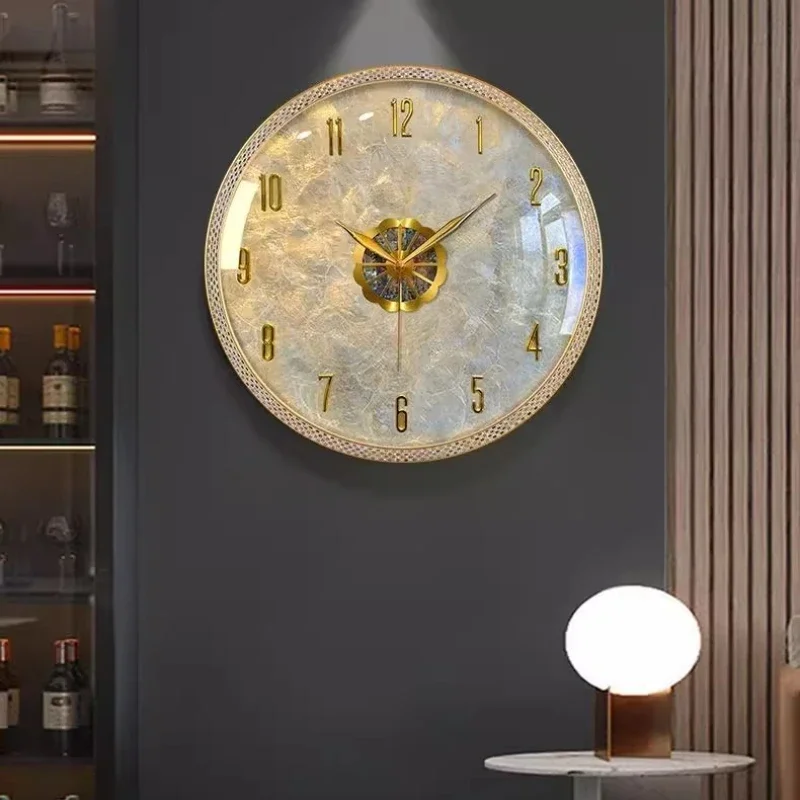 Moderne Licht Luxus Wohnzimmer – Luxury Watch Wall Clock Bewertung und Preis