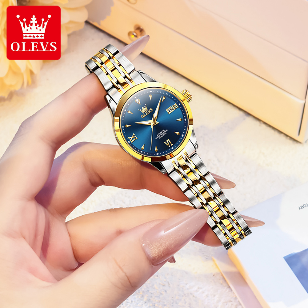 OLEVS 9956 Damenuhr Luxusmarke – Luxury Watch Moon Phase Bewertung und Preis