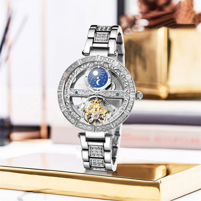 Damenuhr Automatische Frau Lux – Luxury Watch Moon Phase Bewertung und Preis