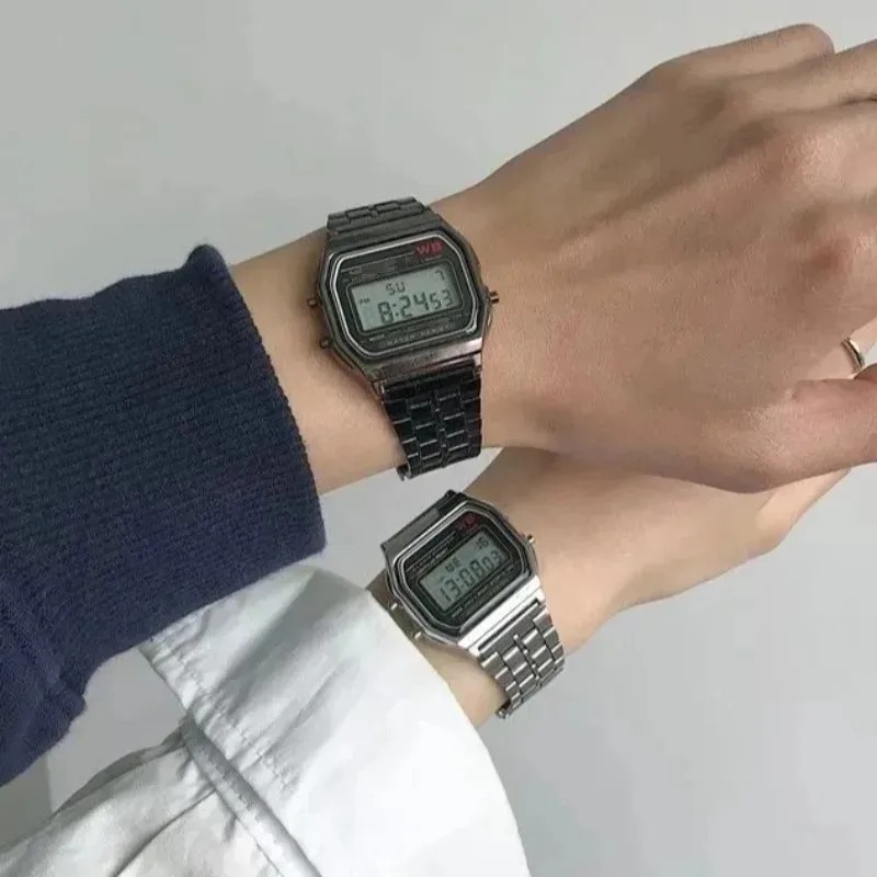 Luxus F91W Stahlband-Uhren LED – Perpetual Calendar Watch Bewertung und Preis