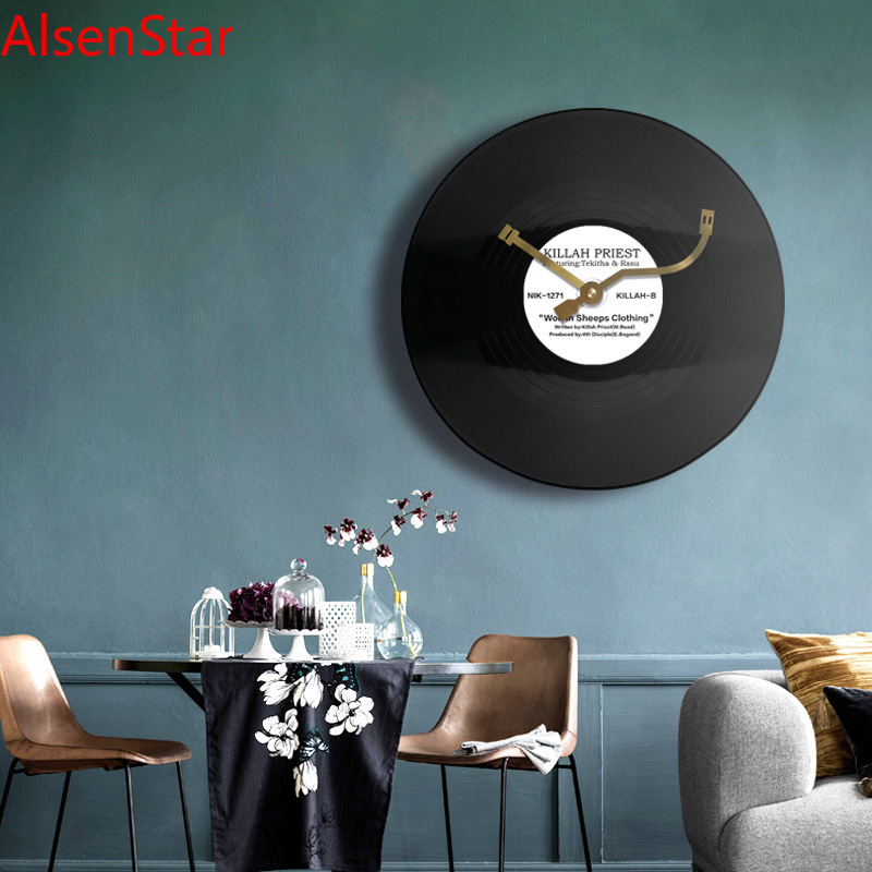 12 Zoll Vinyl-Schallplatten Re – Luxury Watch Wall Clock Bewertung und Preis