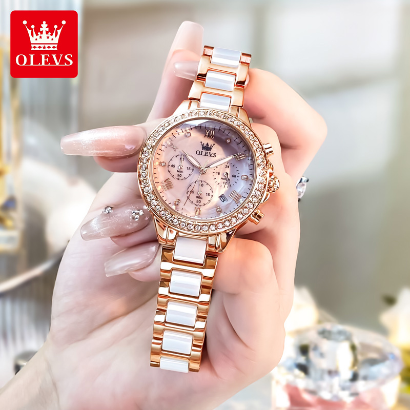 OLEVS 9999 Frauen Uhr Marke Or – Luxury Watch Time Bewertung und Preis