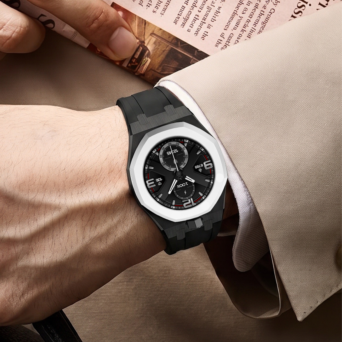 PC-Gehäuse-Gummiband für Swatc – Luxury Watch Ap Bewertung und Preis