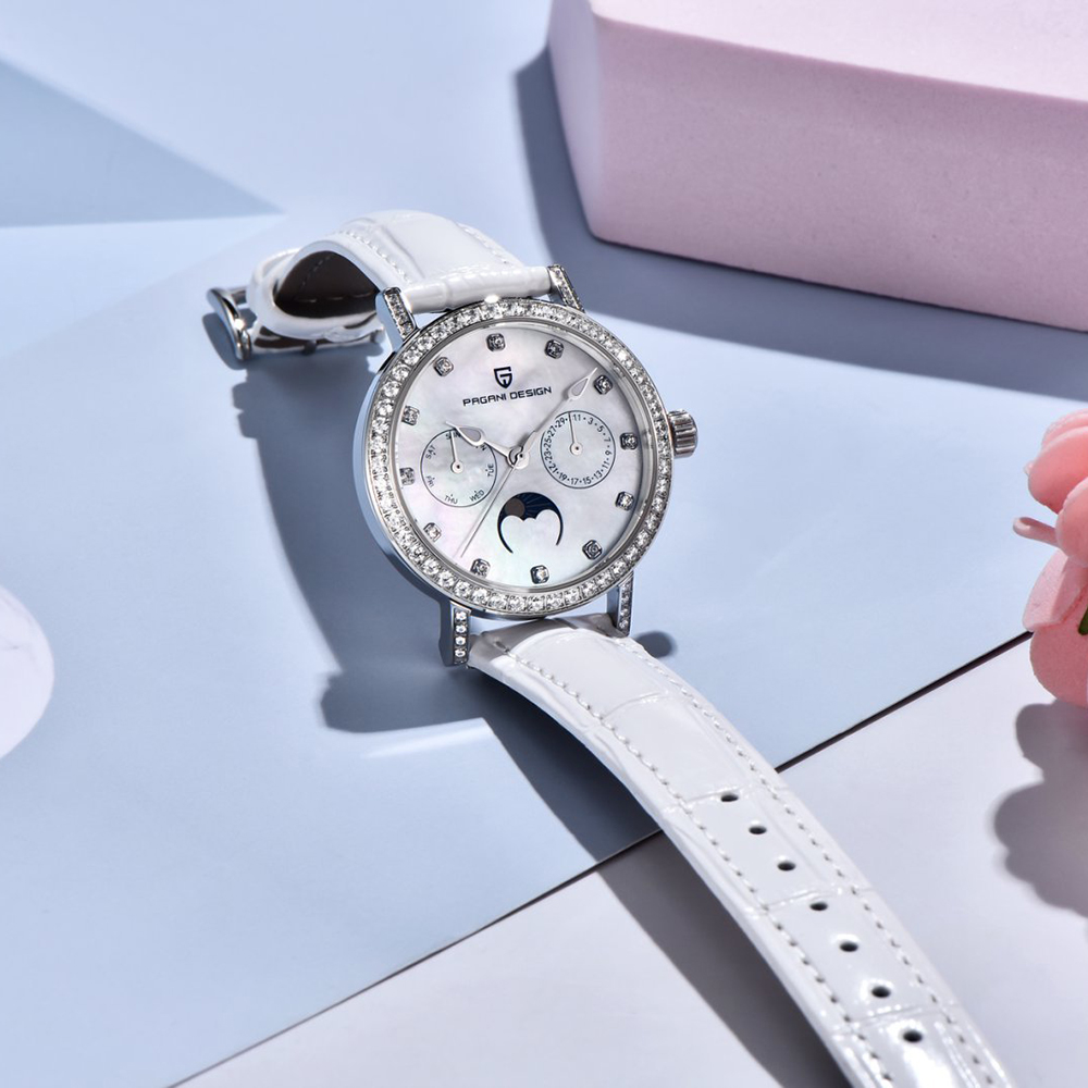 PAGANI DESIGN Damen-Quarzuhr m – Luxury Watch Moon Phase Bewertung und Preis