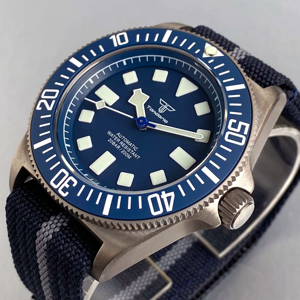 Titaniumgehäuse Tandorio 42mm  – Diver Watch 300M Bewertung und Preis