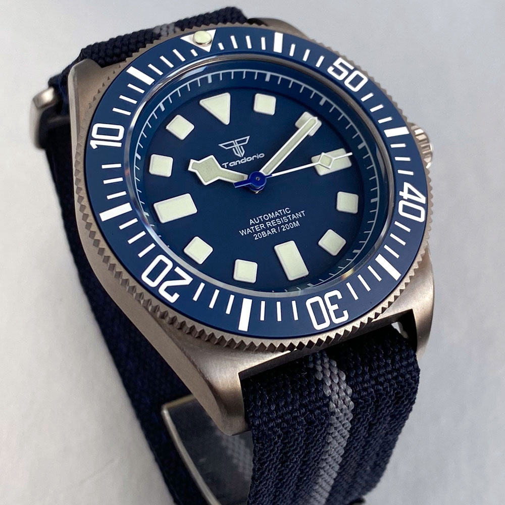 Titaniumgehäuse Tandorio 42mm  – Diver Watch 300M Bewertung und Preis