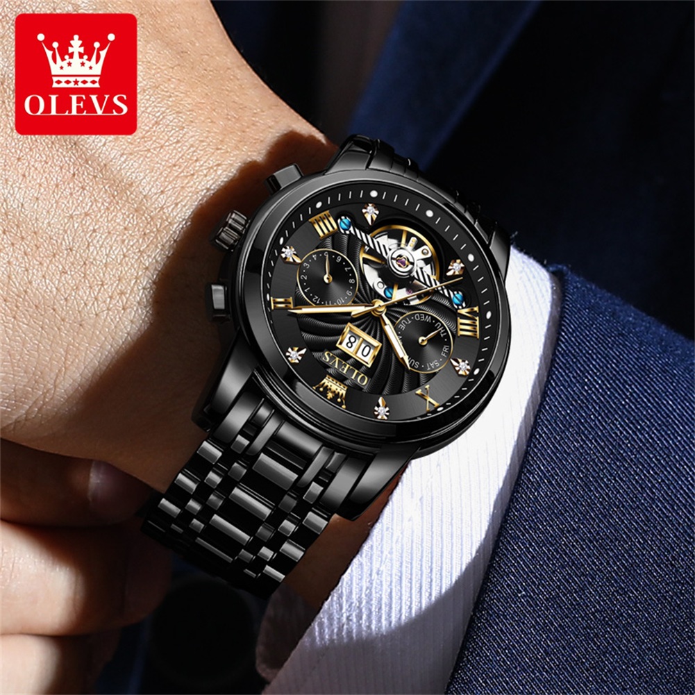 OLEVS Klassische Herrenuhren T – Automatic Pilot Watch Bewertung und Preis