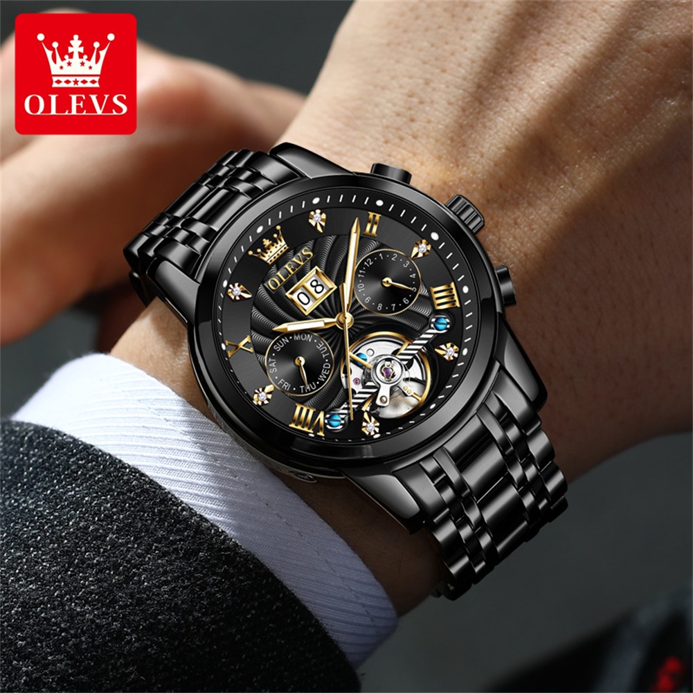 OLEVS Klassische Herrenuhren T – Automatic Pilot Watch Bewertung und Preis