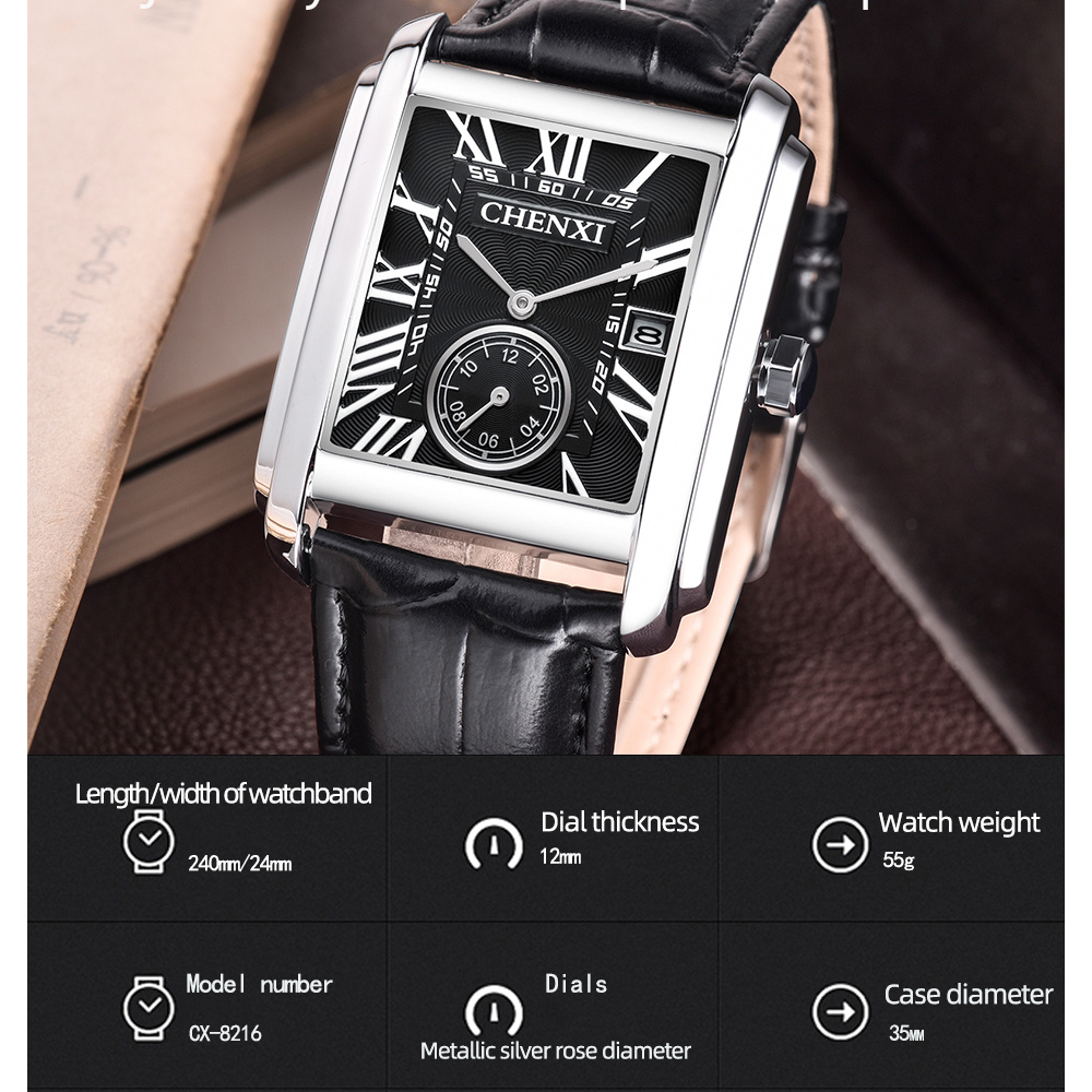 CHENXI 8216 Mode Klassische Qu – Luxury Watch Exhibition Bewertung und Preis
