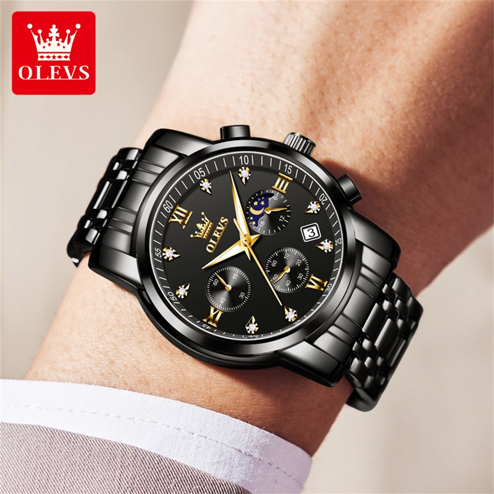 OLEVS Beliebte Herrenuhren aus – Luxury Watch Exhibition Bewertung und Preis