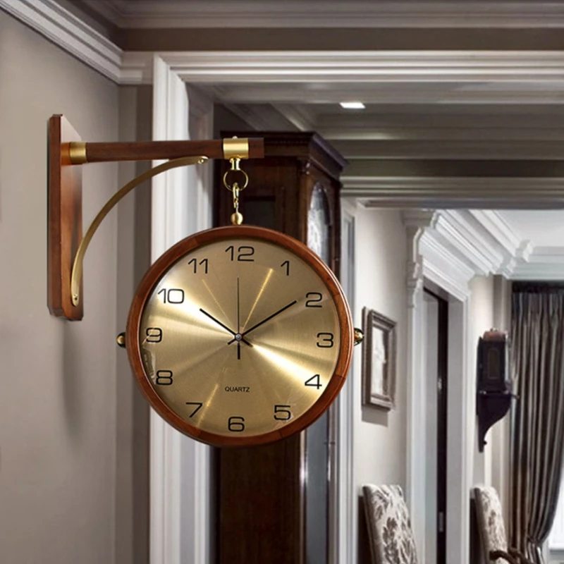 Licht Luxus Stille Metall Wand – Luxury Watch Wall Clock Bewertung und Preis