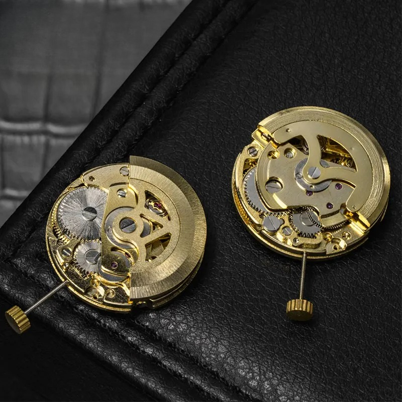 Goldenes Skelett-Uhrwerk 27mm  – Perpetual Calendar Watch Bewertung und Preis