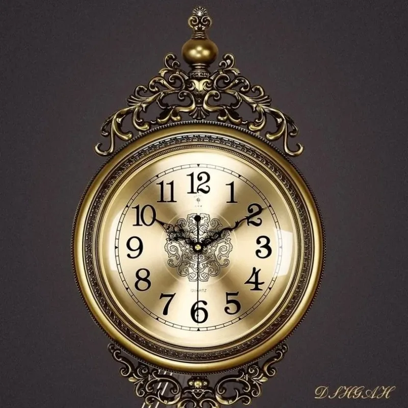 Große Luxus Gold Wanduhr Wohnz – Luxury Watch Wall Clock Bewertung und Preis