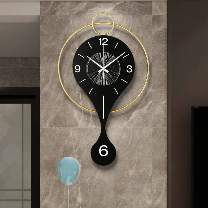 Luxuriöse runde Schwingwanduhr – Luxury Watch Wall Clock Bewertung und Preis