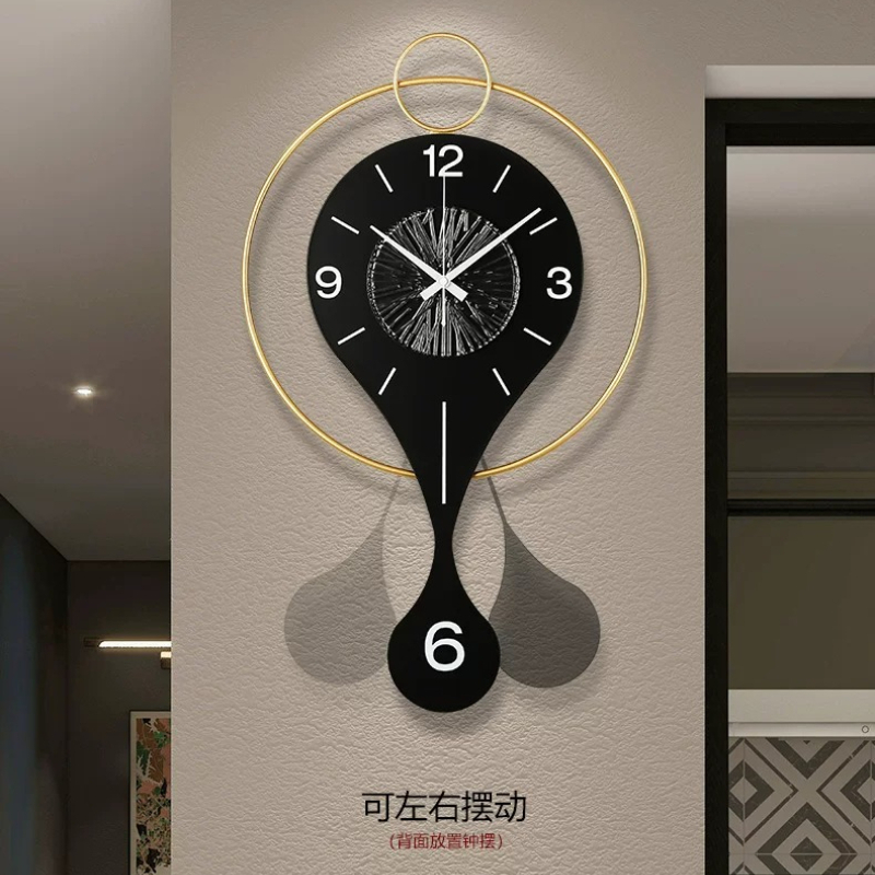 Luxuriöse runde Schwingwanduhr – Luxury Watch Wall Clock Bewertung und Preis