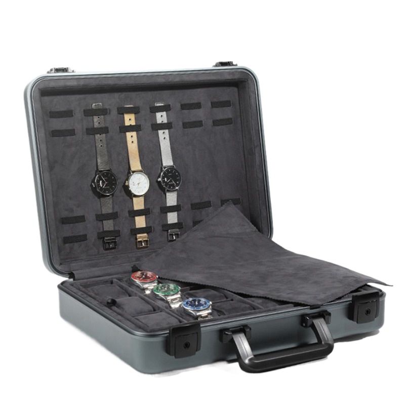 Aluminium Luxus Uhren box groß – Luxury Watch Case Travel Bewertung und Preis