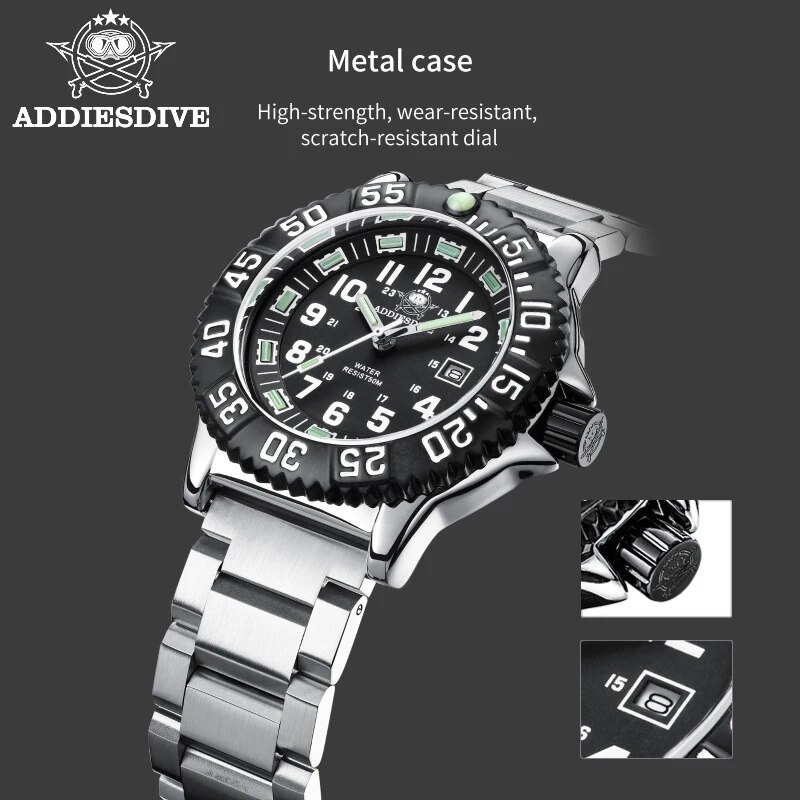 Addies dine men mode casual uh – Diver Watch 300M Bewertung und Preis