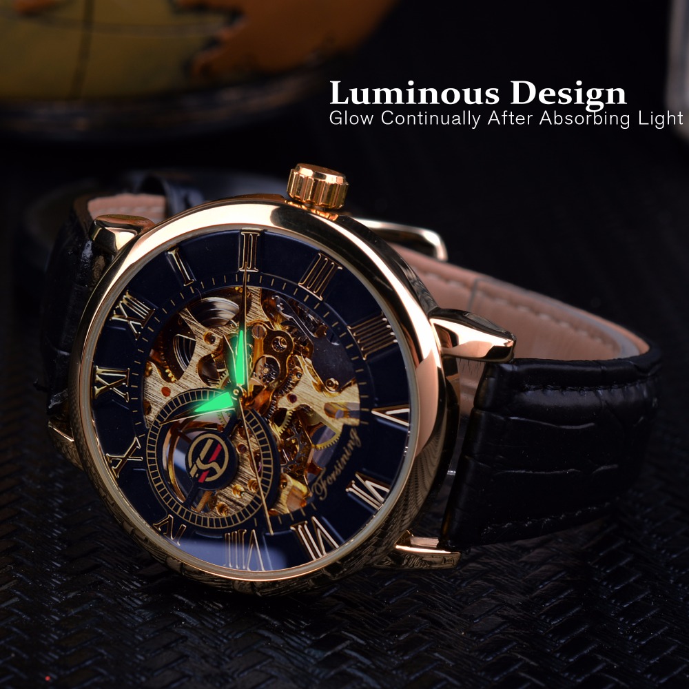 Forsining 3d Logo Design Hohl  – Luxury Watch Packaging Box Bewertung und Preis