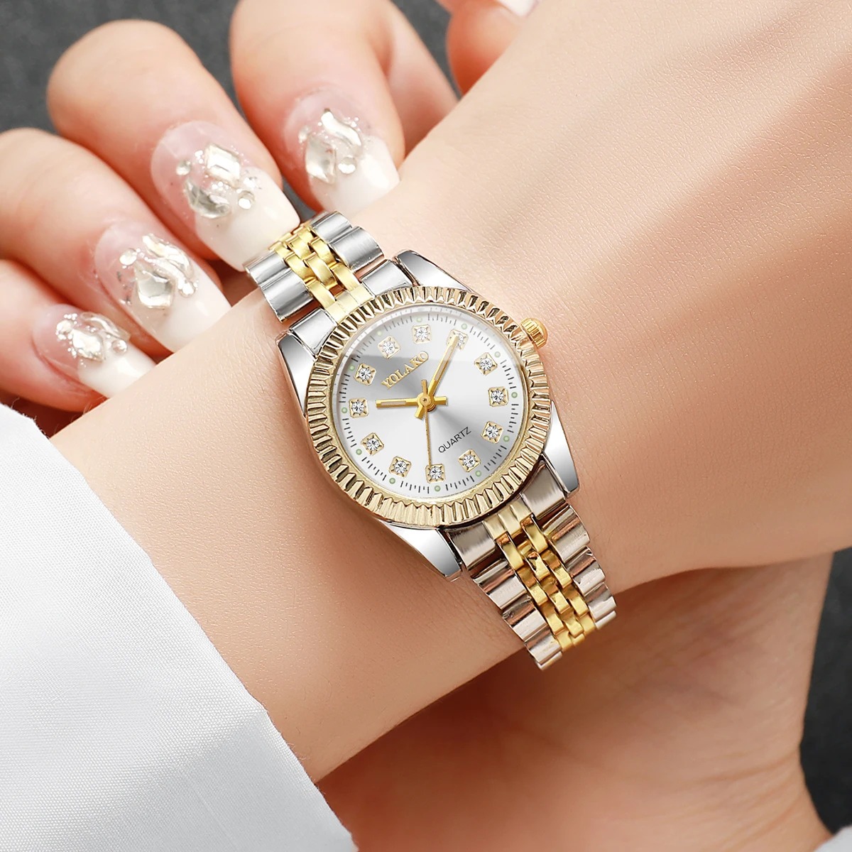 Mode-Strass-Damen-Quarzuhr, lu – Luxury Watch Packaging Box Bewertung und Preis