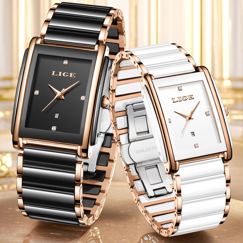 LIGE Modische Elegante Damenuh – Luxury Watch Packaging Box Bewertung und Preis