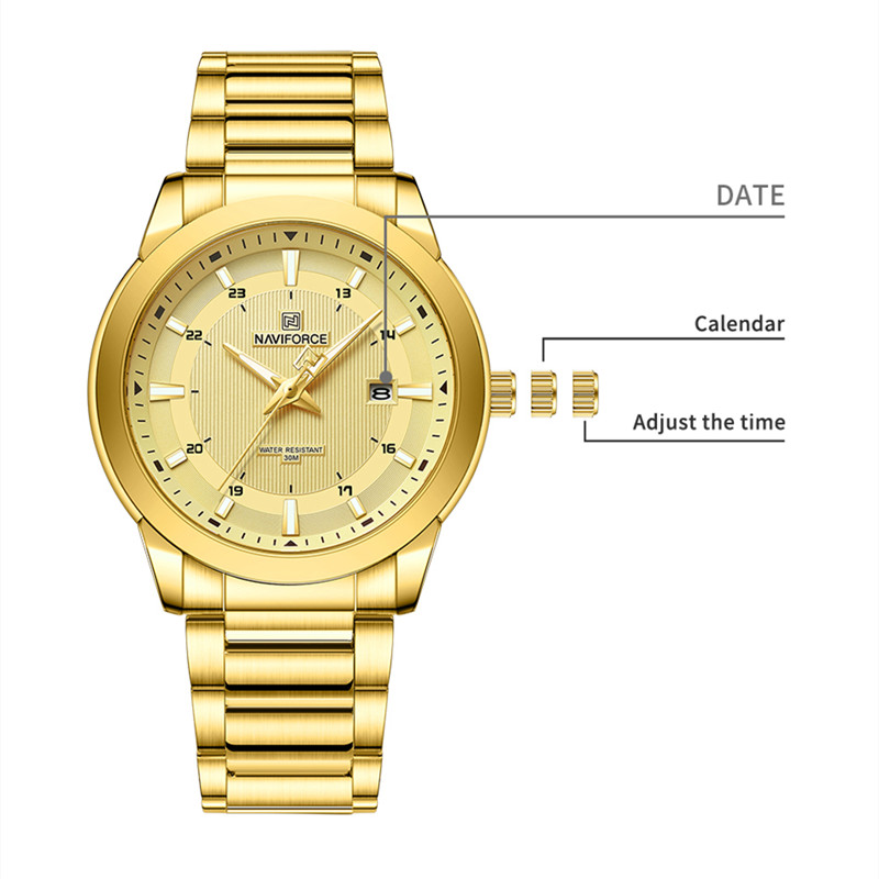 2024 Top Marke NAVIFORCE Herre – Luxury Watch Exhibition Bewertung und Preis