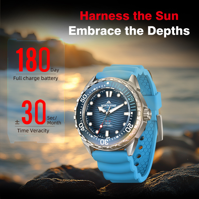 NORTH EDGE 2025 Neue TRITON So – Diver Watch 300M Bewertung und Preis